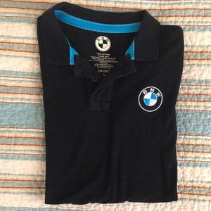 Men’s BMW Polo, Black, Size = L